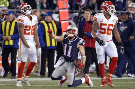 Patriots to 5th straight AFC title game, beat Chiefs 27-20