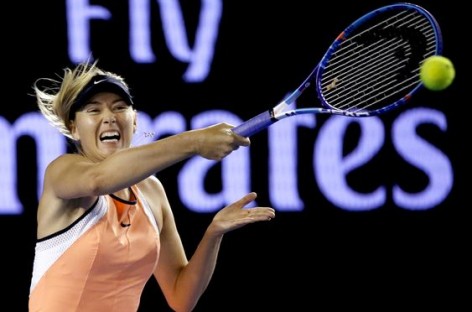 Fifth-seeded Sharapova reaches 3rd round at Australian Open