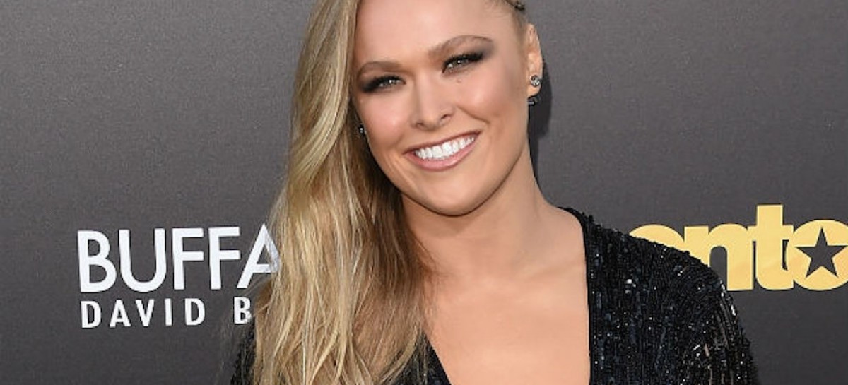 Ronda Rousey body paint pics revealed