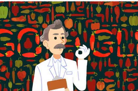 Google browser game honors Wilbur Scoville