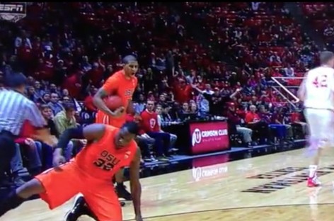 Oregon State’s Jarmal Reid suspended at minimum four games for tripping ref