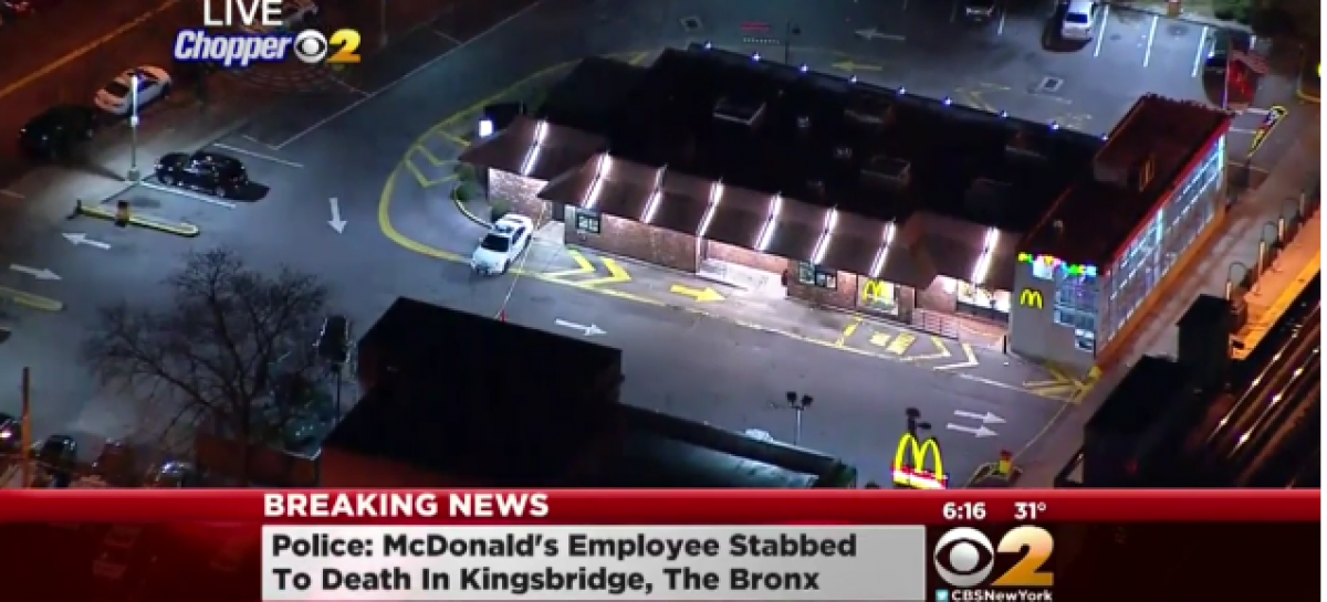 Police Investigate Deadly Stabbing at Bronx McDonald’s