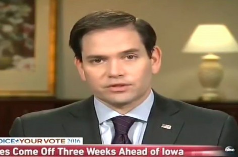 Rubio hits Cruz on immigration, Snowden