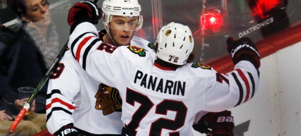 Jonathan Toews’ goal in OT lifts Chicago Blackhawks over Colorado Avalanche