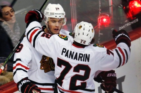 Jonathan Toews’ goal in OT lifts Chicago Blackhawks over Colorado Avalanche