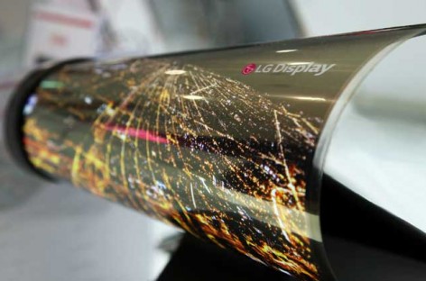 LG Develops 18 inch Flexible OLED Newspaper