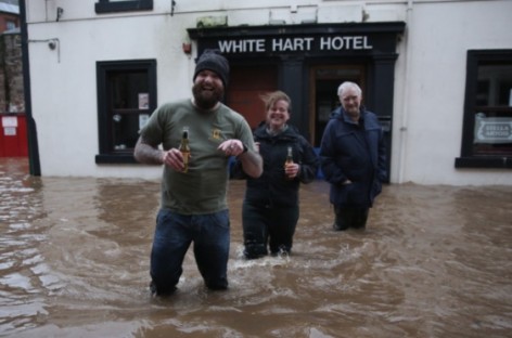 Anxious wait ahead as Storm Frank threatens Yorkshire with another battering