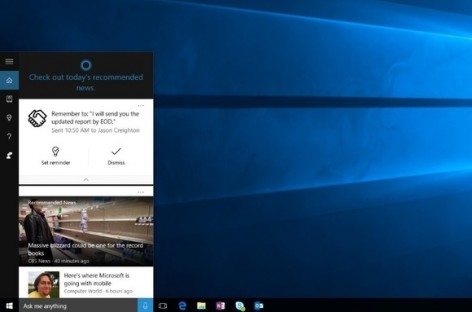 Microsoft wants Cortana to save reminders for appointments made in emails