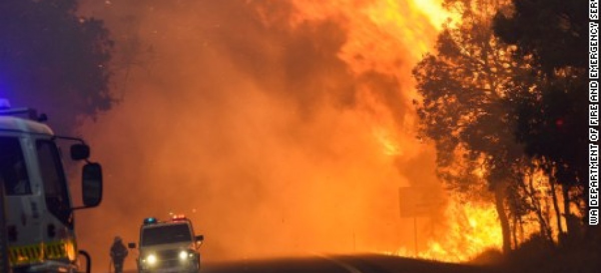 Missing people found safe after West Australia bushfire rips through Yarloop