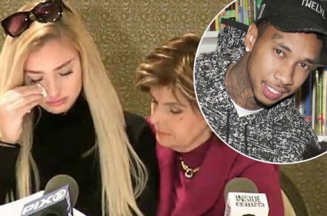 Tyga’s Alleged 14-Year-Old Lover Denies Allegations, Cries at Press Conference