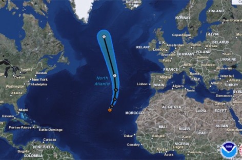 It’s January and a Tropical Storm has formed in the Atlantic Ocean