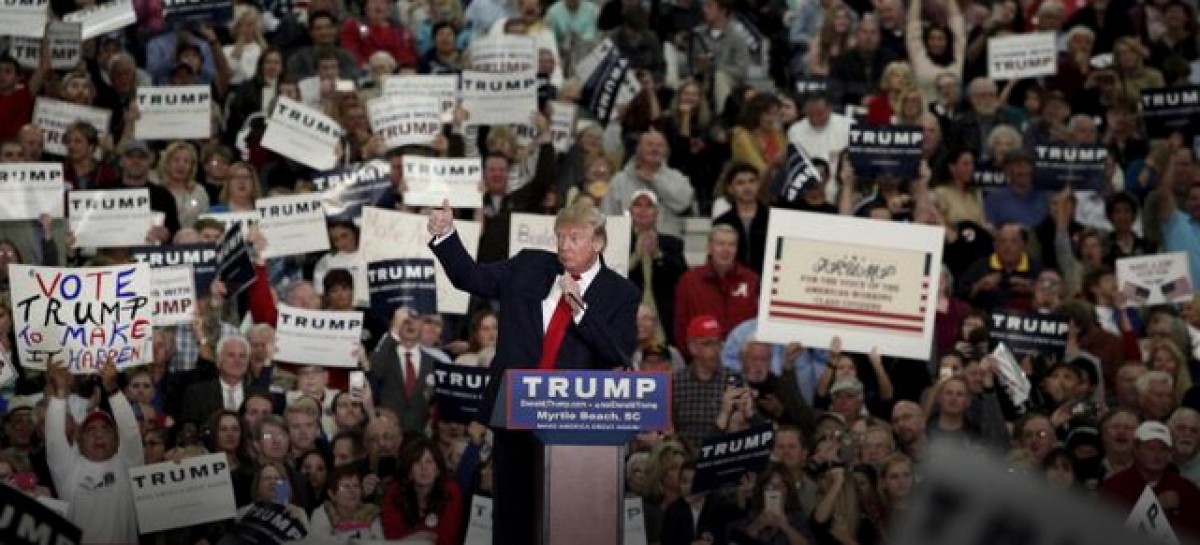 Protesters interrupt Trump Vermont rally despite screening