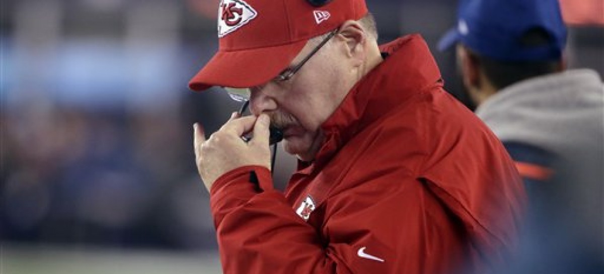 Reid says Chiefs had headset problems at New England