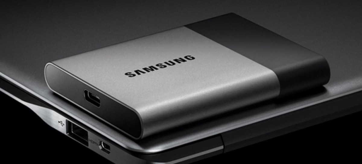 Samsung Showcases New Portable SSD T3 External Storage Device at CES 2016