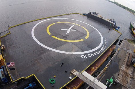 SpaceX will try to land its reusable rocket on an ocean dock