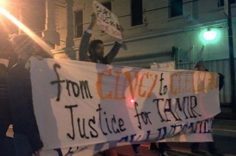 Tamir Rice Protesters Tie Up Cleveland Traffic