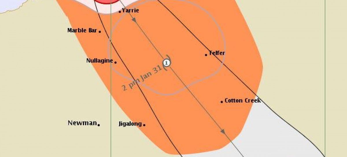 Ex-cyclone brings heavy rain for WA