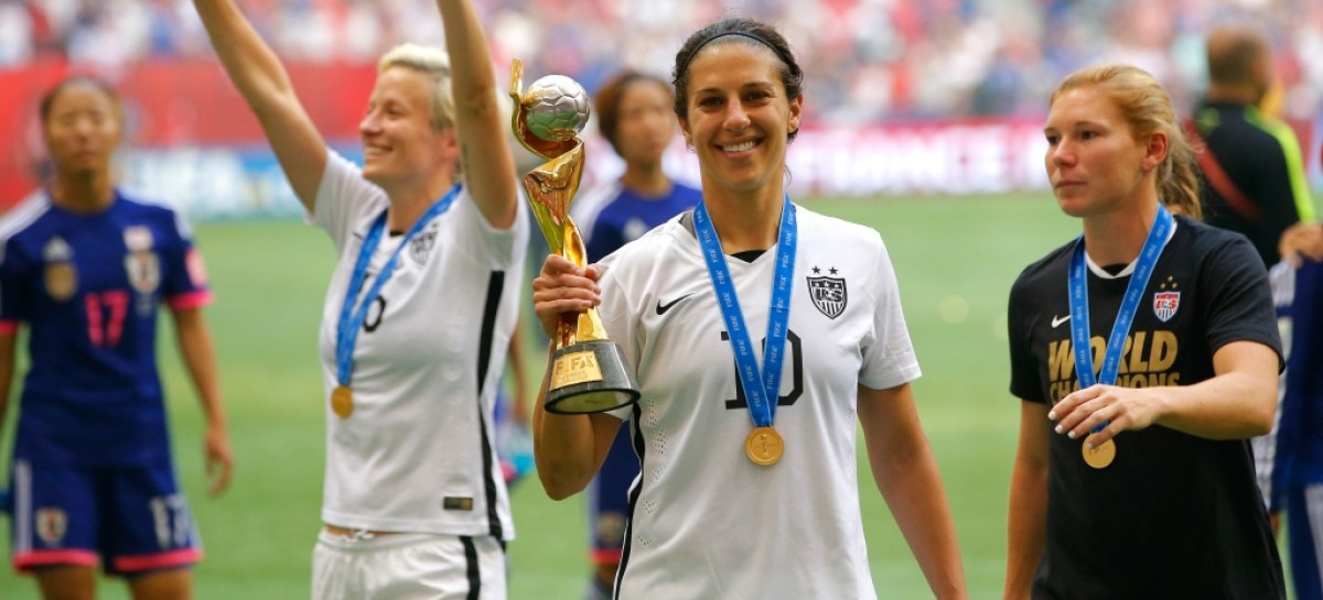 US World Cup winner Carli Lloyd gets FIFA world player award