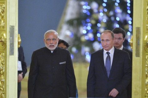 Vladimir Putin gifted Narendra Modi a few pieces of Indian history