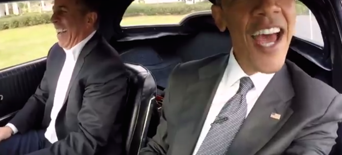 Watch President Obama’s hilarious chat with comedian Seinfeld