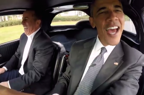 Watch President Obama’s hilarious chat with comedian Seinfeld