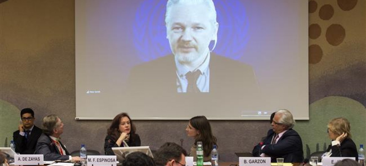 Assange detained arbitrarily, should be freed — United Nations panel