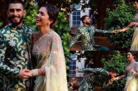 Awww! Ranveer visits ladylove Deepika in Toronto to Celebrate Valentines Together!