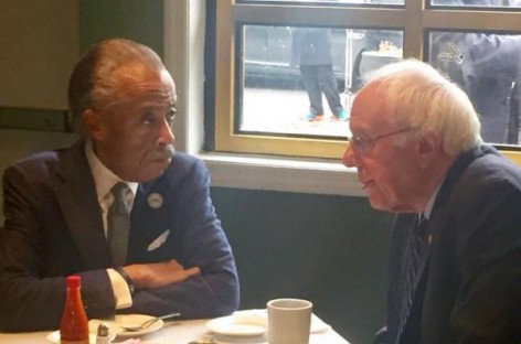 Bernie Sanders has breakfast plans in Harlem Wednesday with Al Sharpton