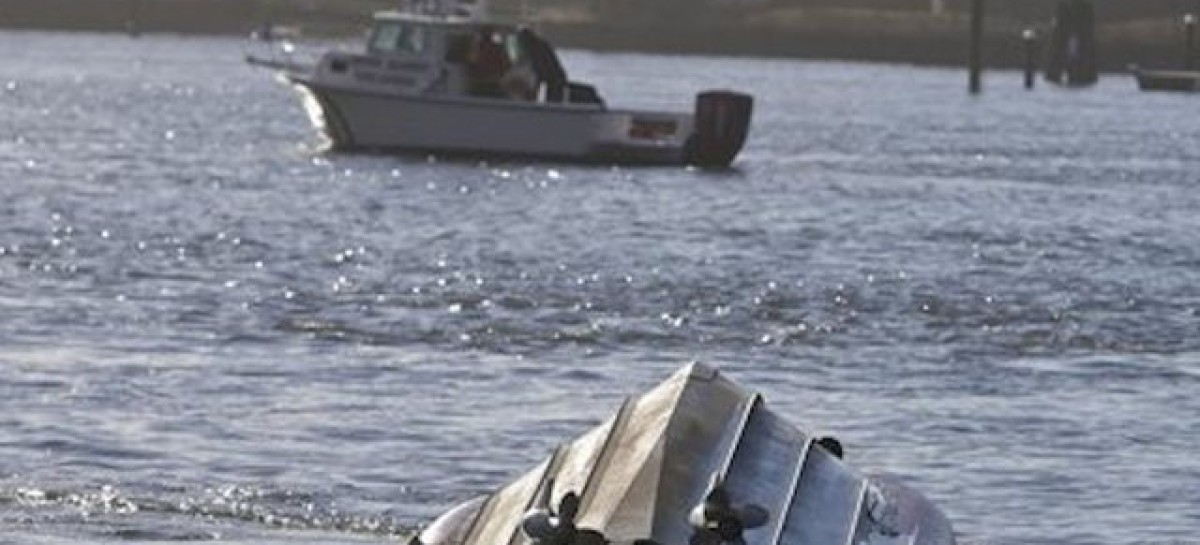 Coast Guard boat overturns in NY inlet; crew swims to safety