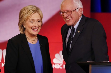 Dem race shaken, stirred as Sanders, Clinton meet in debate