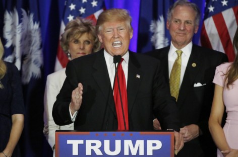 Donald Trump wins SC primary