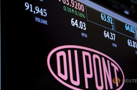 DuPont reports 4Q loss, steps up cost cuts ahead of Dow deal