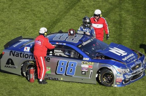 Earnhardt notches fastest lap in final Daytona 500 practice