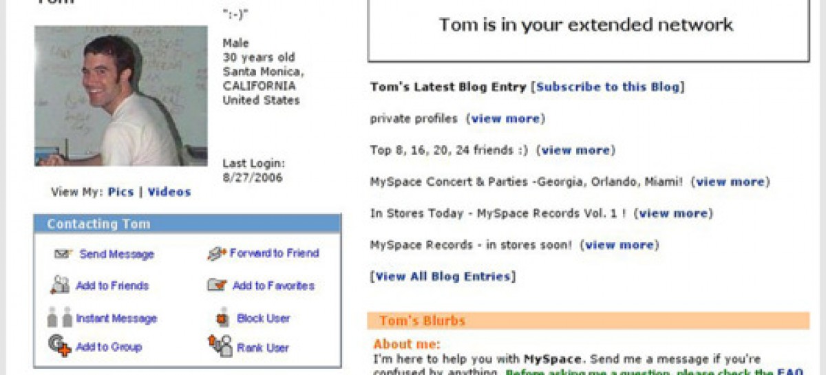 Myspace still exists? Yes, and now Time Inc. owns it