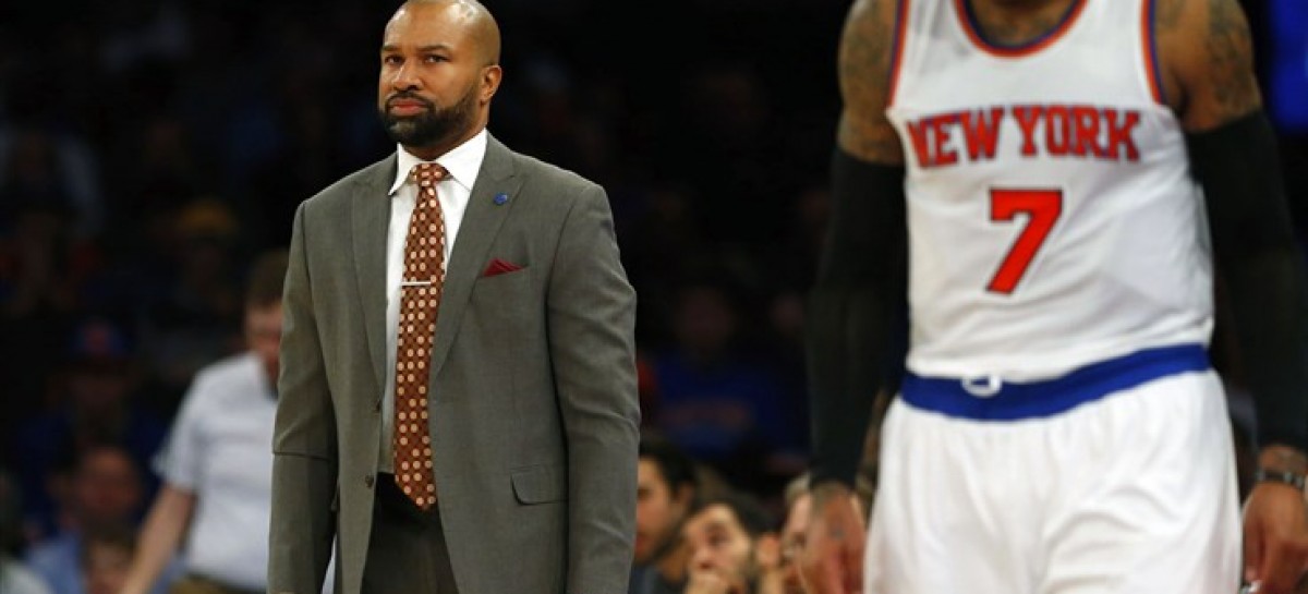 Knicks fire coach Derek Fisher; Rambis interim head coach