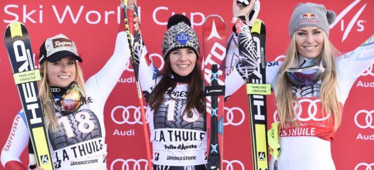 Fanchini Wins World Cup Downhill