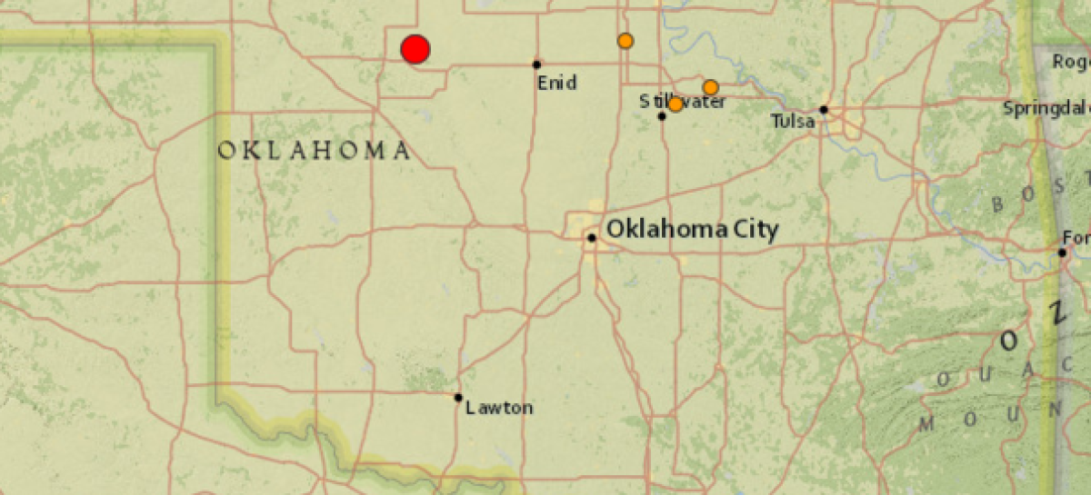 Magnitude 5.1 and 3.9 earthquakes strike Oklahoma: USGS