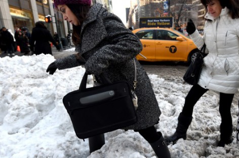 New England digs out from first big snowfall of season