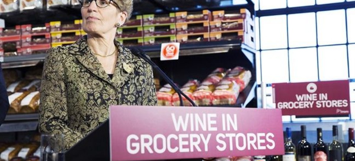 Ontario Allows Wine on Grocery Store Shelves