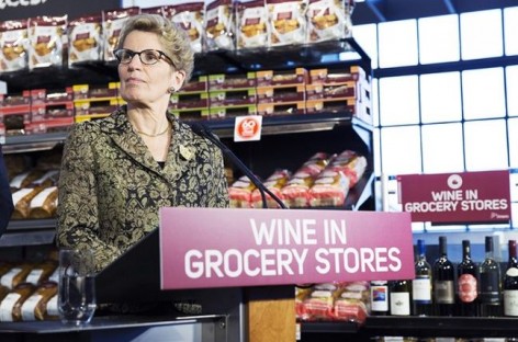 Ontario Allows Wine on Grocery Store Shelves