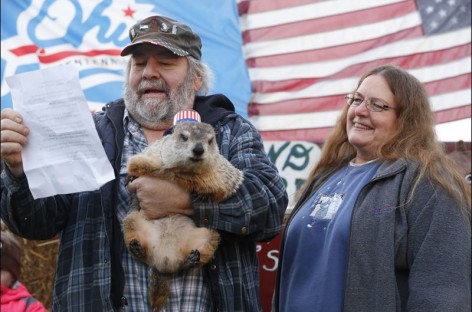 Pennsylvania groundhog set to ‘predict’ whether winter ends