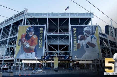 Security heavy and visible around Super Bowl