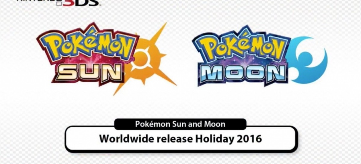 Pokemon Sun and Moon Out This Holiday