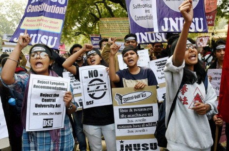 Protests against India student leader’s arrest spread