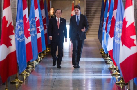 Trudeau and UN chief to hold talks