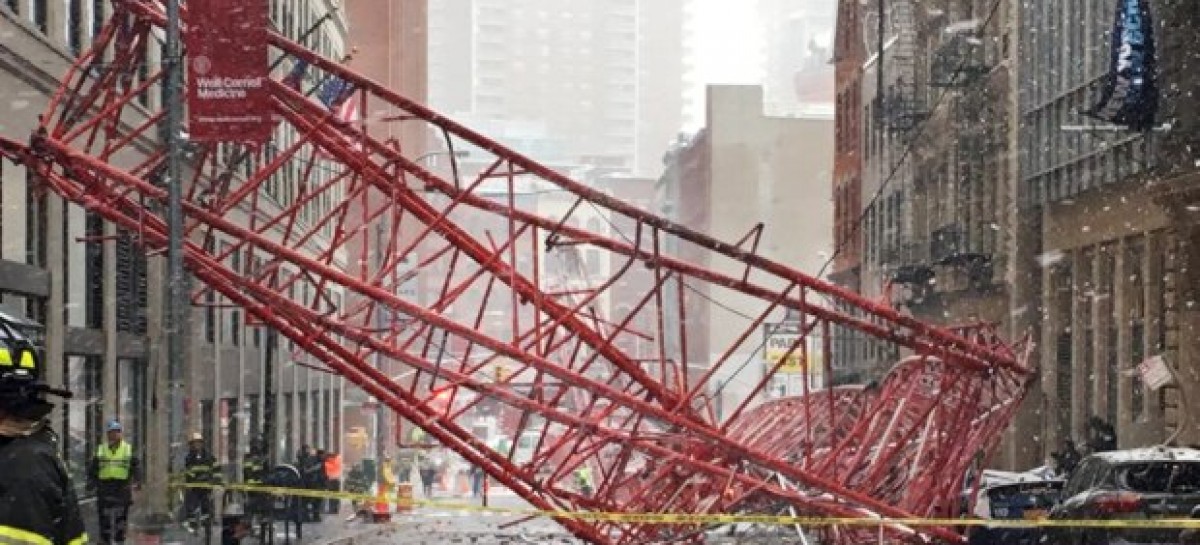 Officials working to determine cause of NYC crane collapse