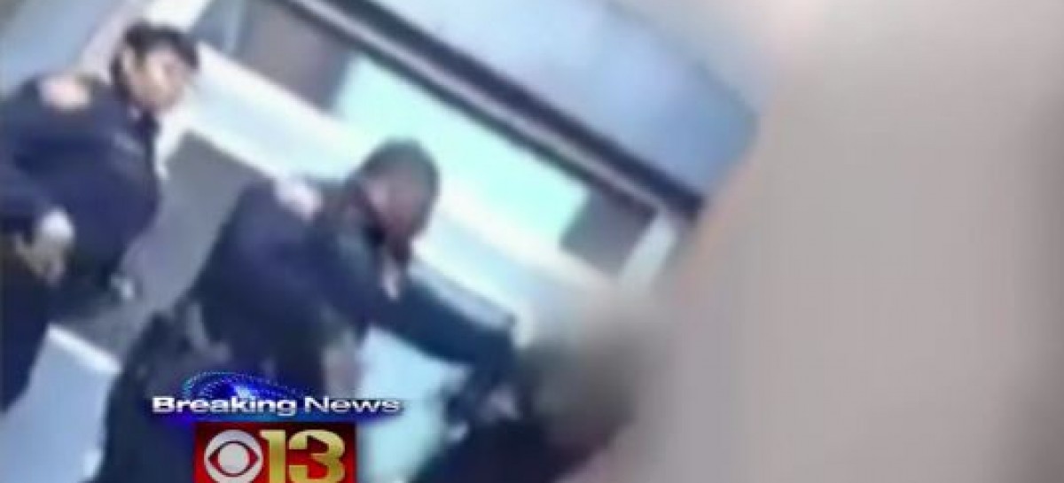 Video Appears To Show School Officer Hitting, Kicking Young Man