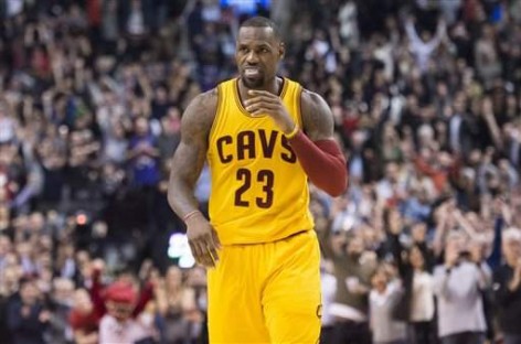 LeBron scores 33 as Cavaliers hold off Pacers 100-96