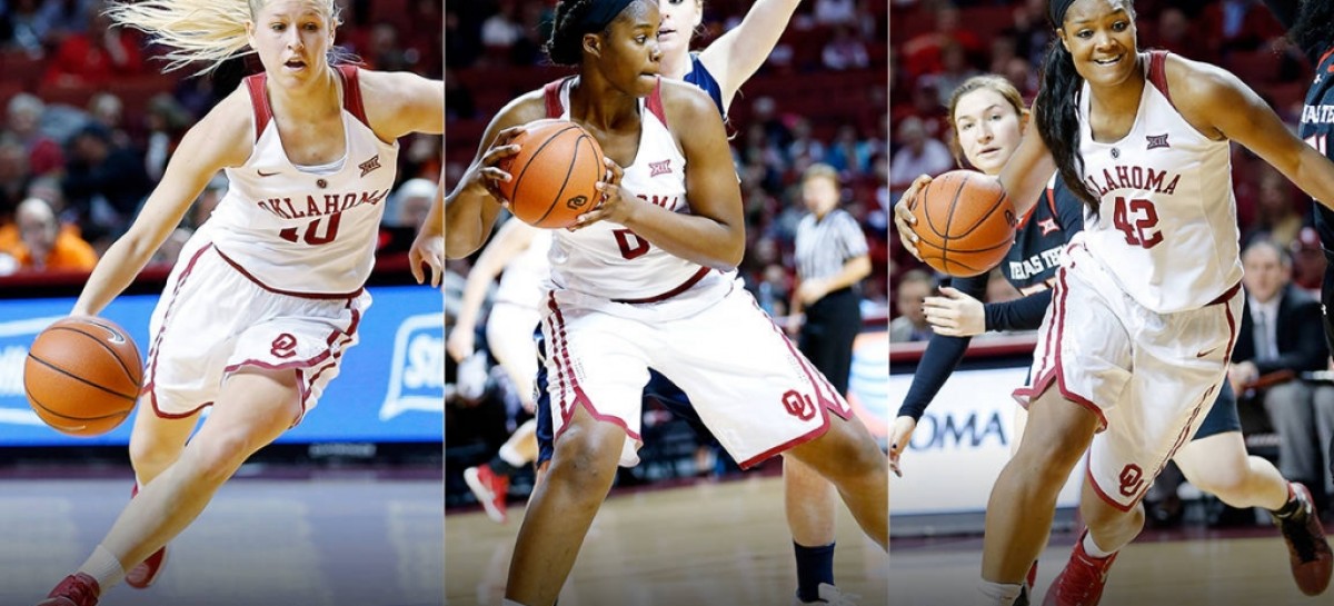 Three Sooners Earn Big 12 Honors