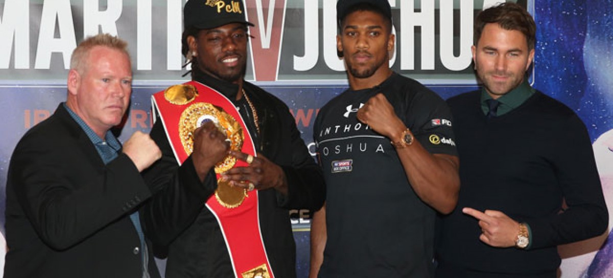 Martin 1kg heavier than Joshua for heavyweight title fight